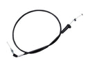 Aftermarket Carburetor Throttle Cable 90 Degree Stainless Steel - 42.5"