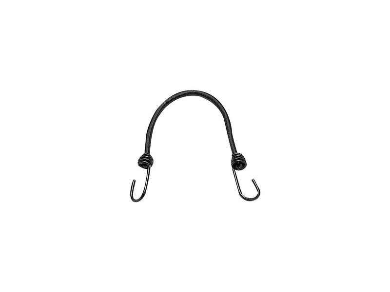 Bungee Cord Two Hooks 18 Inch Black