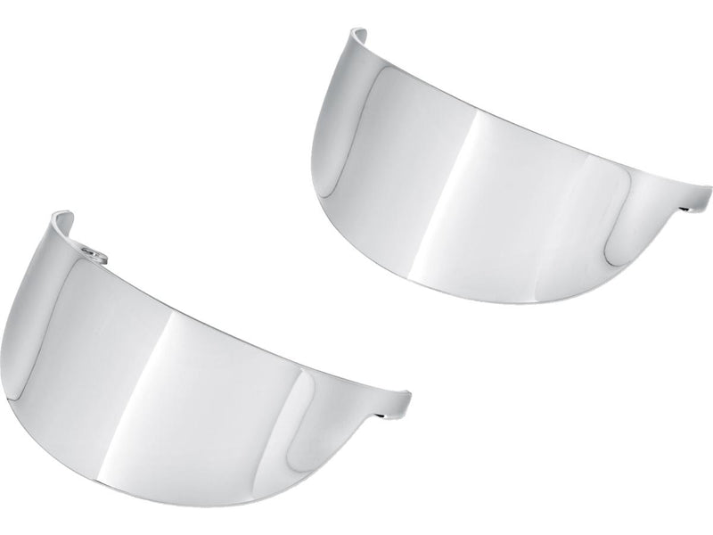 Turn Signal Visor Chrome For 89-92 FXRT