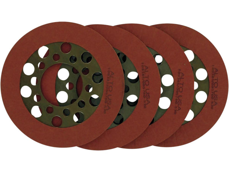 Friction Discs Organic Clutch Kit - Set Of 4