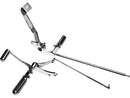 Complete Forward Control Kit Chrome 2 Inch Extended