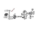 Pedal Pin Bolt Kit
