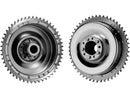 Brake Drum With Sprocket For 37-48 Flathead Chrome