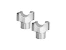 Chubby Straight Risers Chrome - 1 x 1.5 Inch