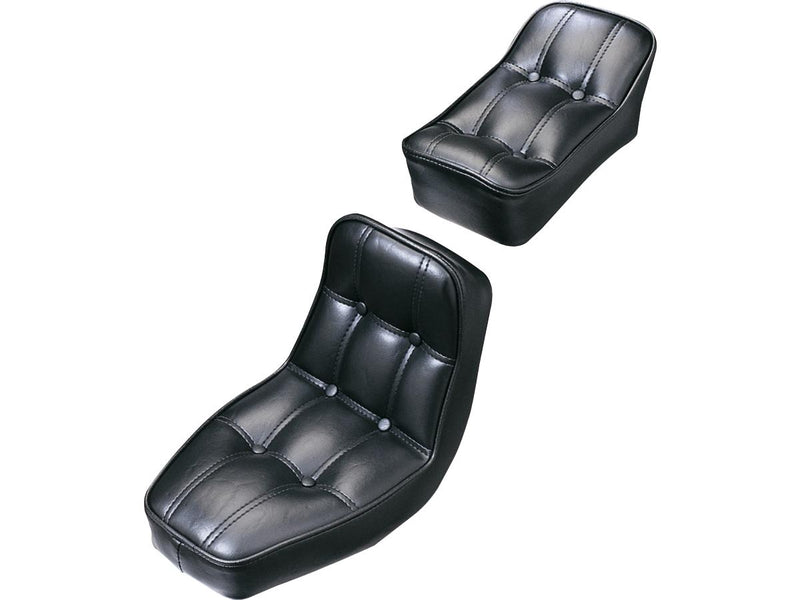 Rigid Baron II Smooth 2 Piece Seat Black Vinyl