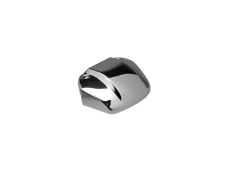 Eyebrow Headlight Visor With Cutaway Chrome