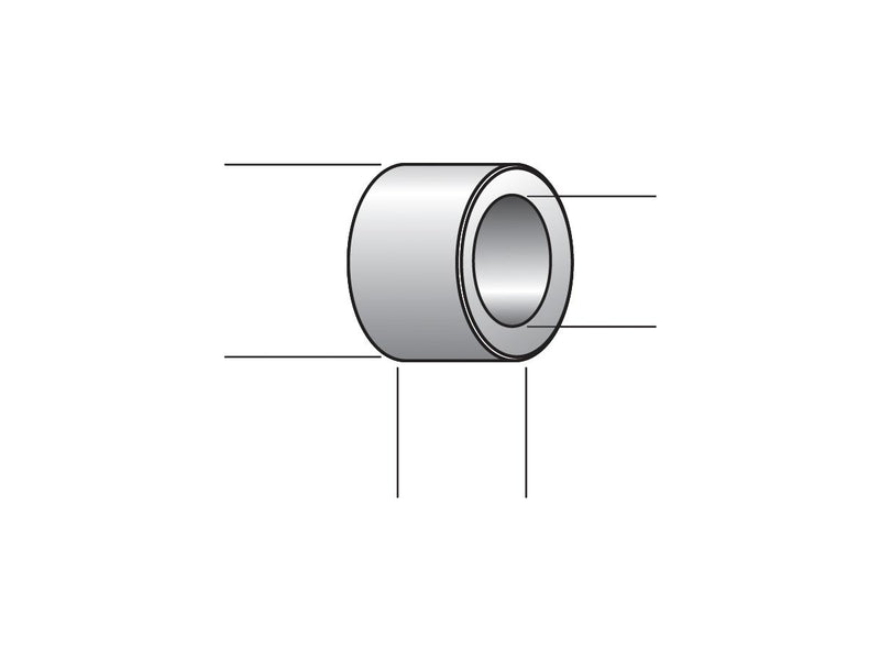 OEM Replacement Axle And Wheel Spacer For 73-84 FL Shovel
