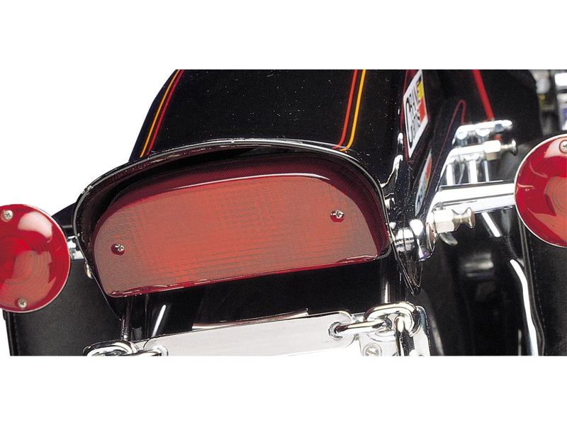 Custom Fat Bob Taillight Bracket Chrome