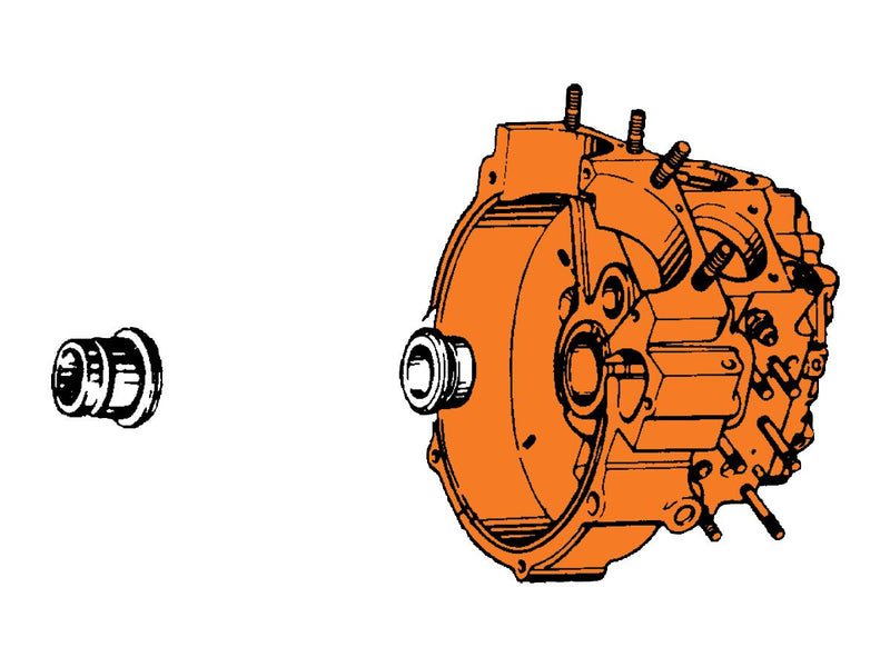 Sportster Right Motor Case Bearing Races Standard