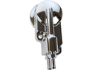 Custom Oil Filter Mount For Rubber Or Braided Steel Oil Lines Chrome