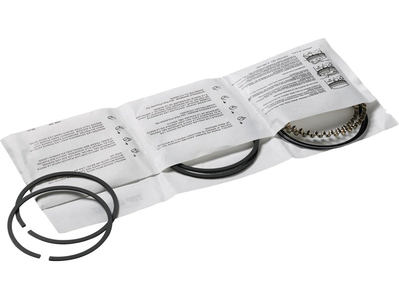 Piston Rings Stroke 3.698 Inch Bore 3.458 Inch (87.8332 Mm ) Compression Rings: 4 - 1/16/Oil Segment: 2 - 3/16 8.5:1 +.020 Mm Cast Iron 1200 Ccm (73 Cui)