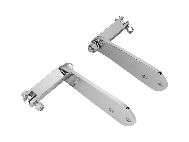 Highway Peg Brackets Chrome