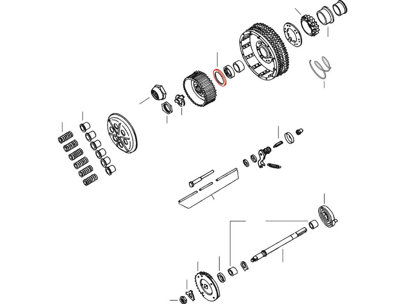 Oil Seal Clutch Hub Pack Of 5