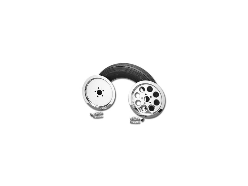 Rear Pulley Insert Chrome - 65T