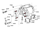 Studs-4 Speed Transmission Case/Inner Primary Mounting Studs