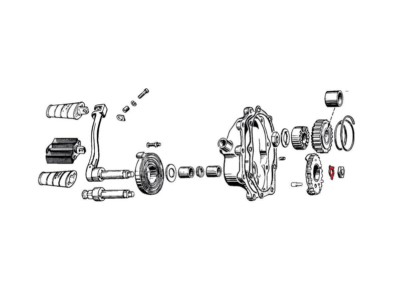 Starter Crank Lockwasher