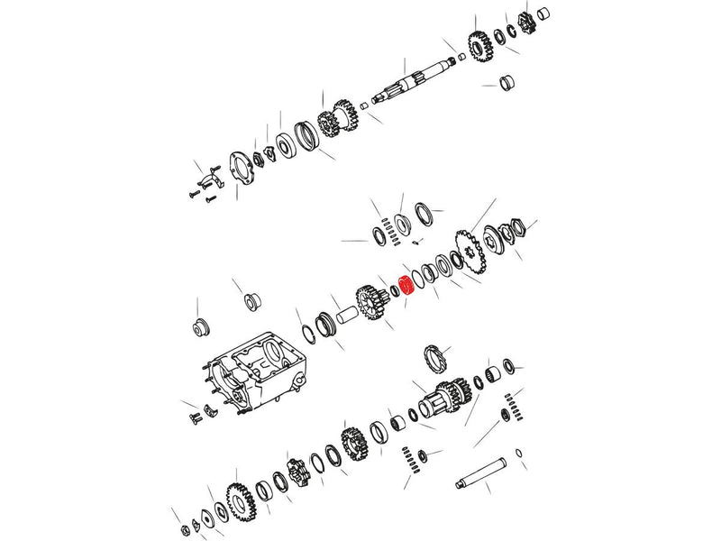 Open Transmission Needle Bearing