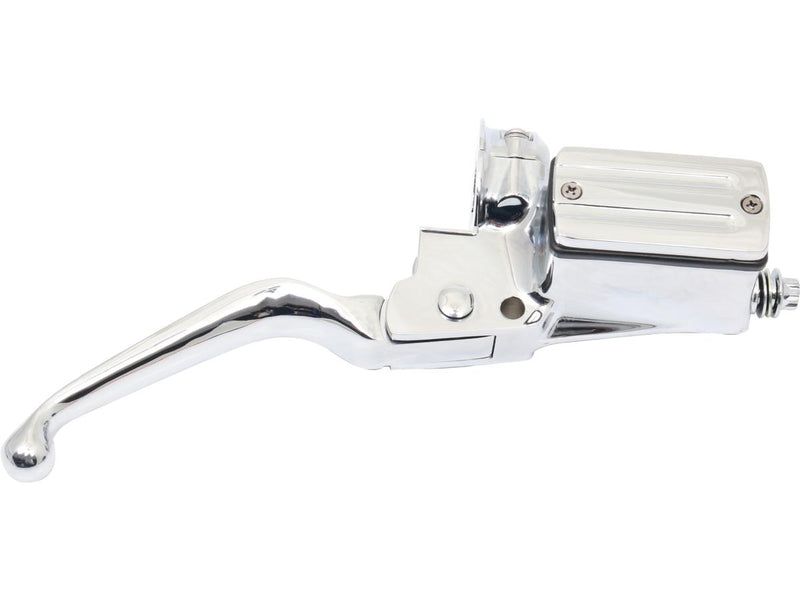 Single Disc Brake Master Cylinder Kit Chrome - 5/8 x 1 Inch