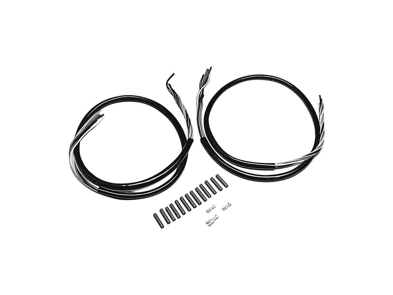 Extended Handlebar Wire Harness Includes 14 Connectors / 4 Handlebar Wiring Retainer Clips