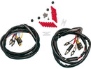 Early-Style Handlebar Left & Right Side Wiring Harness Kit Black Switches & Caps
