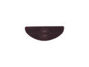 Oval Floorboard Replacement Pads Black