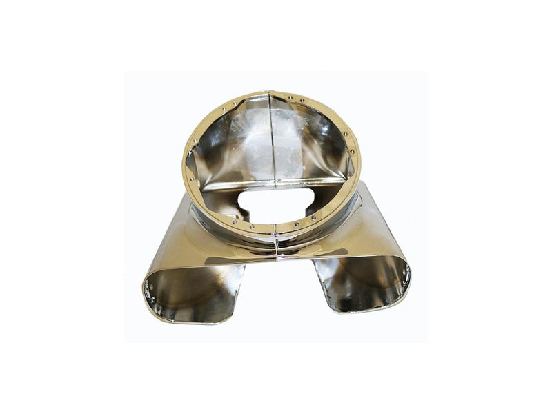 FL Replacement Headlamp Housing Set Of Left & Right Chrome Platet