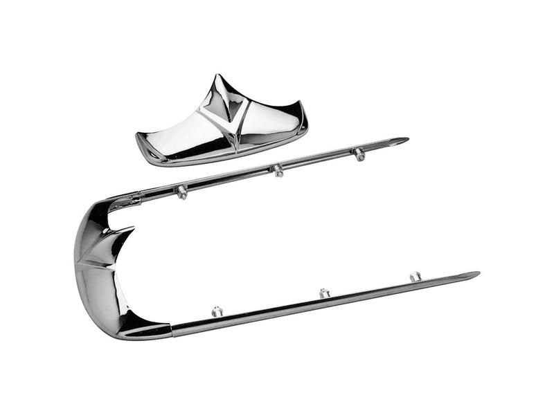 V-Design Fender Trim Chrome For 59-65 Panhead