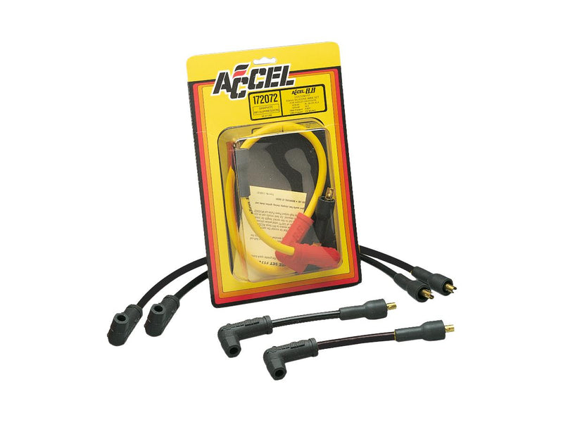 Custom Suppression Core Spark Plug Wire Black For 86-03 Sportster - 8.8mm
