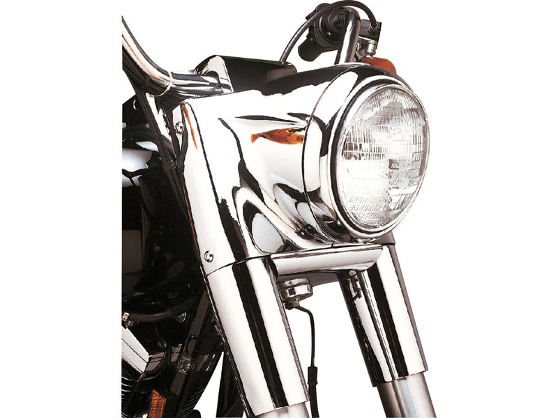 FL Headlight Conversion Kit Mounting Bracket Chrome