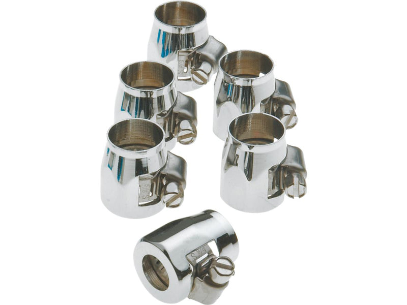 Hose Clamp For 1/4 And 1/2 Diameter Chrome