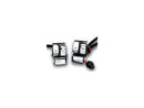 Ergonomic Handlebar Left & Right Side Switch Kit Chrome Switches With International Symbols