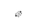 Lower Shock Stud Kit Shock Stud Kit For 56-76 Sportster
