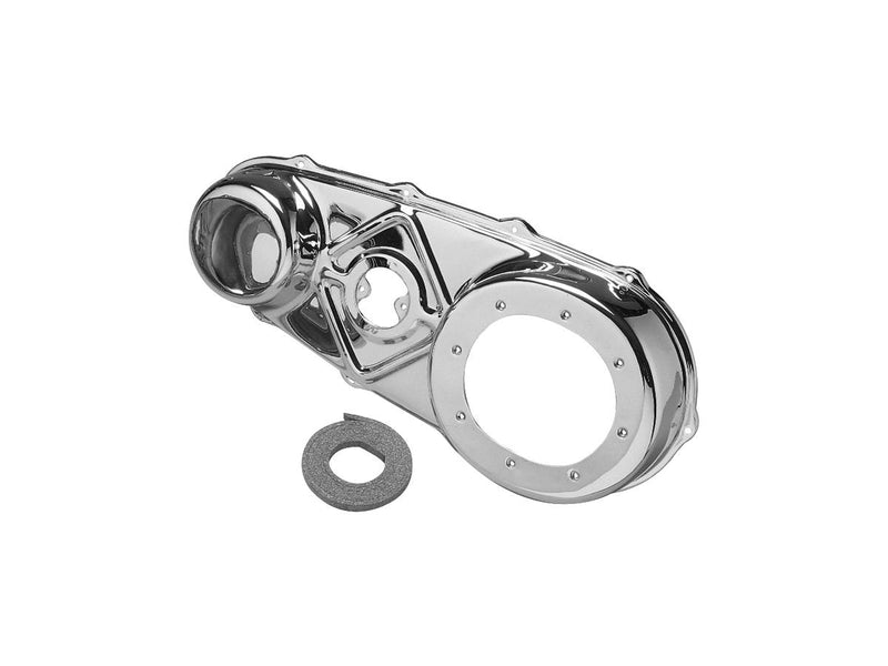 Tin-Style Primary Cover Chrome For 55-64 Panhead