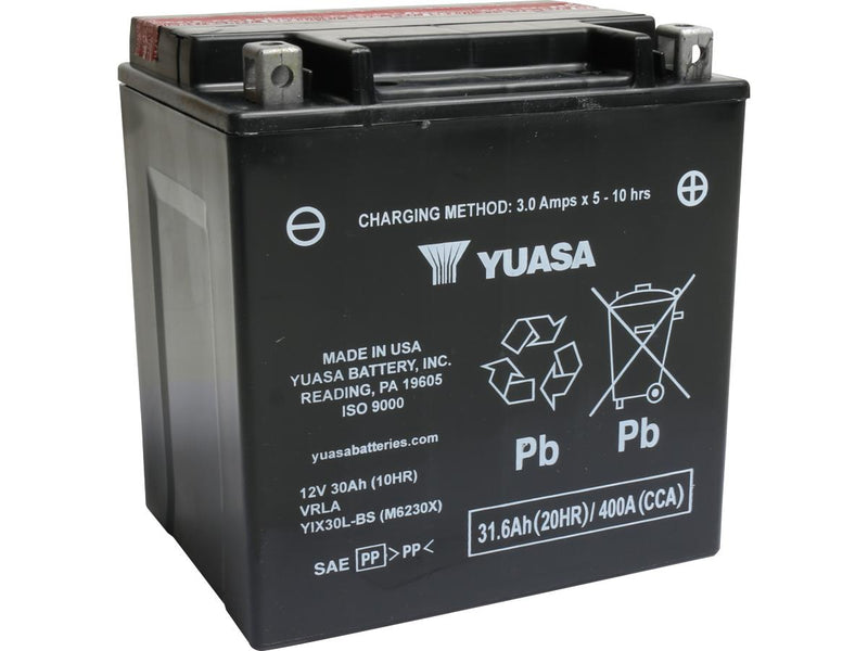 Maintenance Free YIX30L Factory Activated AGM Battery AGM 400 A 31.6 Ah
