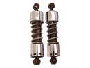 412 Series 12.5" Twin Shock Standard Duty Chrome For 91-17 Dyna