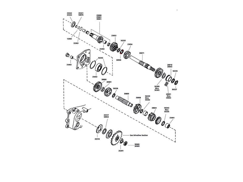 Thrust Washer MainShaft 3Rd 56-85 - Pack Of 5