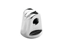 Headlight Mounting Block Measures 16 Hole Chrome - 1.25 x 3/8 Inch
