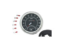 Speedometer/Tachometer Combination Scale: 120 Mph Black Ratio 2240:60 Chrome