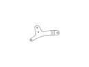 Sissy Bar Side Plates Chrome For 79-93 Sportster
