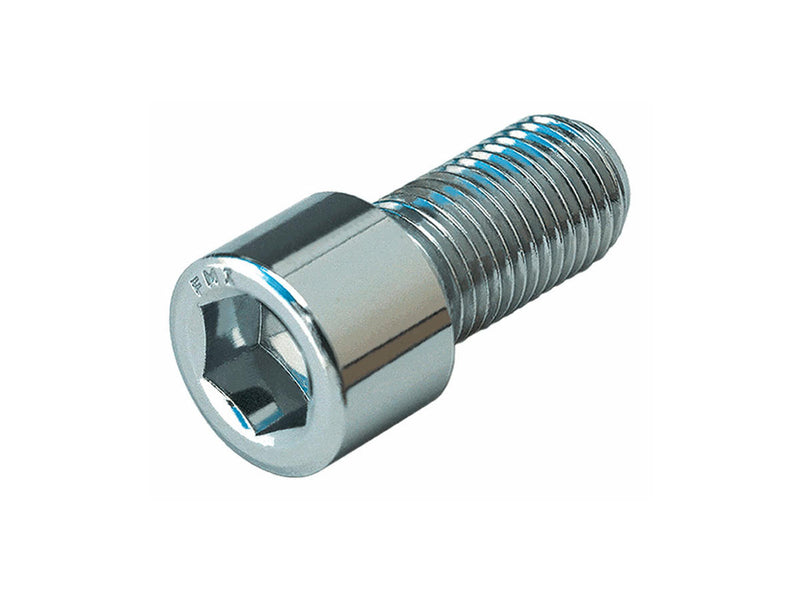Smooth Allen Sockethead Screw Pack Chrome Grade 8 1/4 Inch -20 UNC 2 Inch