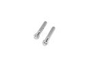 Riser Bolt Set For Steel Riser 12-Point Chrome 1/2 Inch -13 UNC 2 1/2 Inch