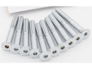 Flat Head Screw Pack Chrome