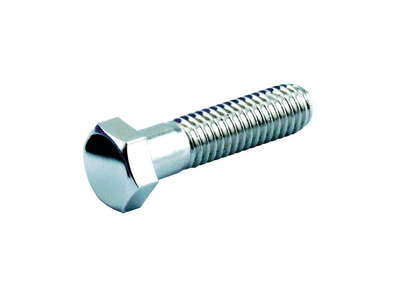 Hex Head Screw Pack Chrome 1/2 Inch -13 UNC 2 1/4 Inch