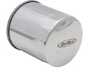 Long Evolution Engine High-Performance Oil Filter With Magnet Chrome