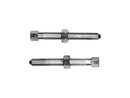 Rear Axle Adjuster Screw Chrome For 93-99 Softail
