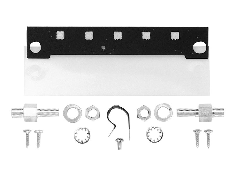 Electrical Terminal Plate Black