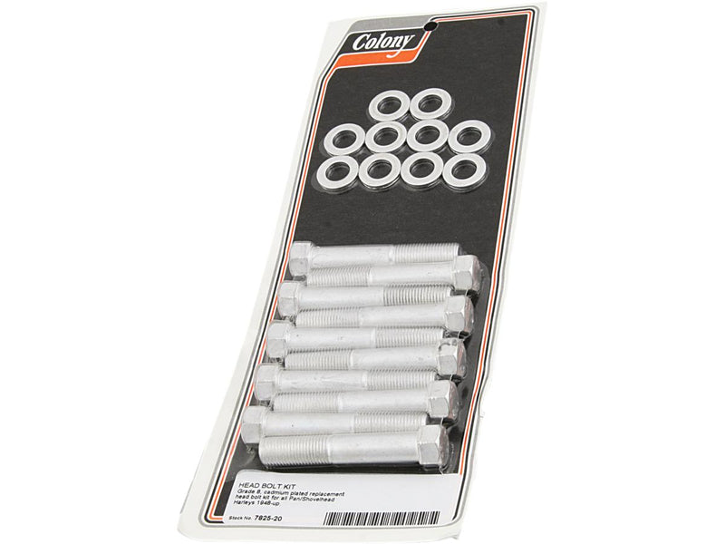 Head Bolt Kit - 7/16" UNF x 2.5 Inch