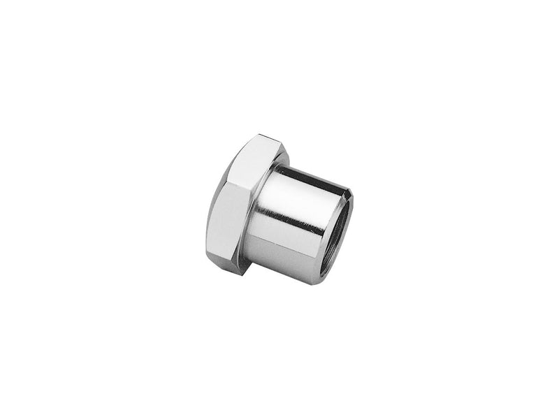 Steering Stem Nut & Washer Chrome