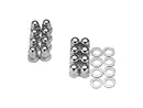 Acorn Cylinder Base Hardware Kit Chrome For 36-52 Flathead