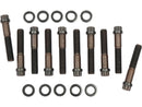 Shovelhead Big Bore Head Bolt Kit Black